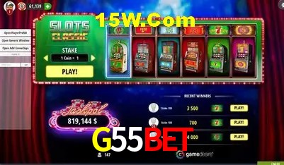 Recursos de Bônus G55Bet